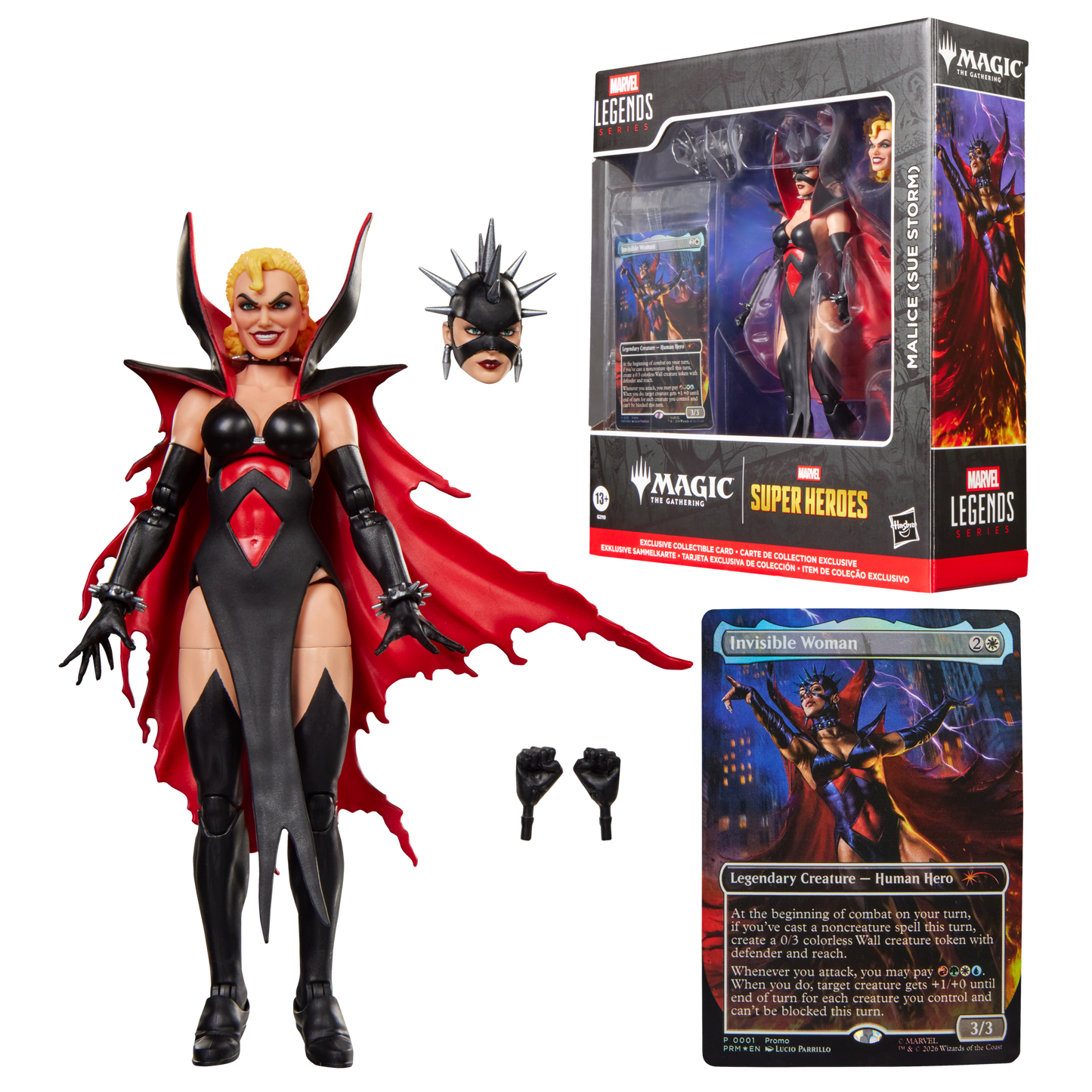 *PRE-ORDER Marvel Legends Magic The Gathering Series 6 Inch Action Figure With Trading Card - Malice