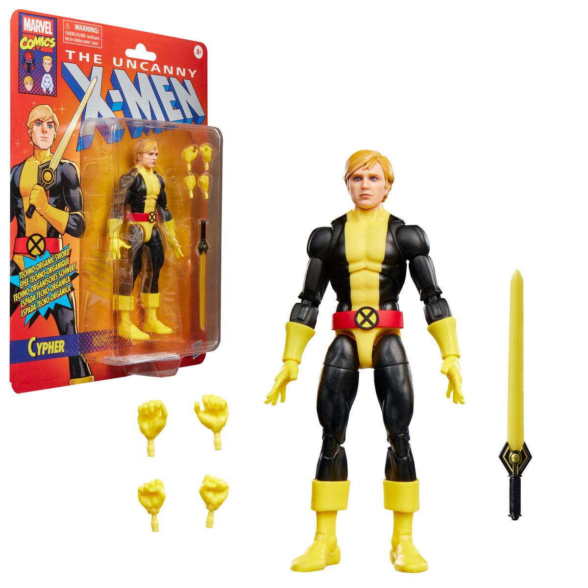PRE-ORDER Marvel Legends X-Men Retro Exclusive 6 Inch Action Figure - Cypher