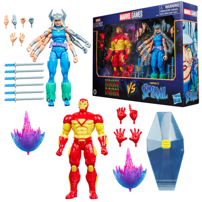 *PRE-ORDER Marvel Legends Avengers 6 Inch Scale Action Figure 2 Pack - Iron Man Vs Spiral