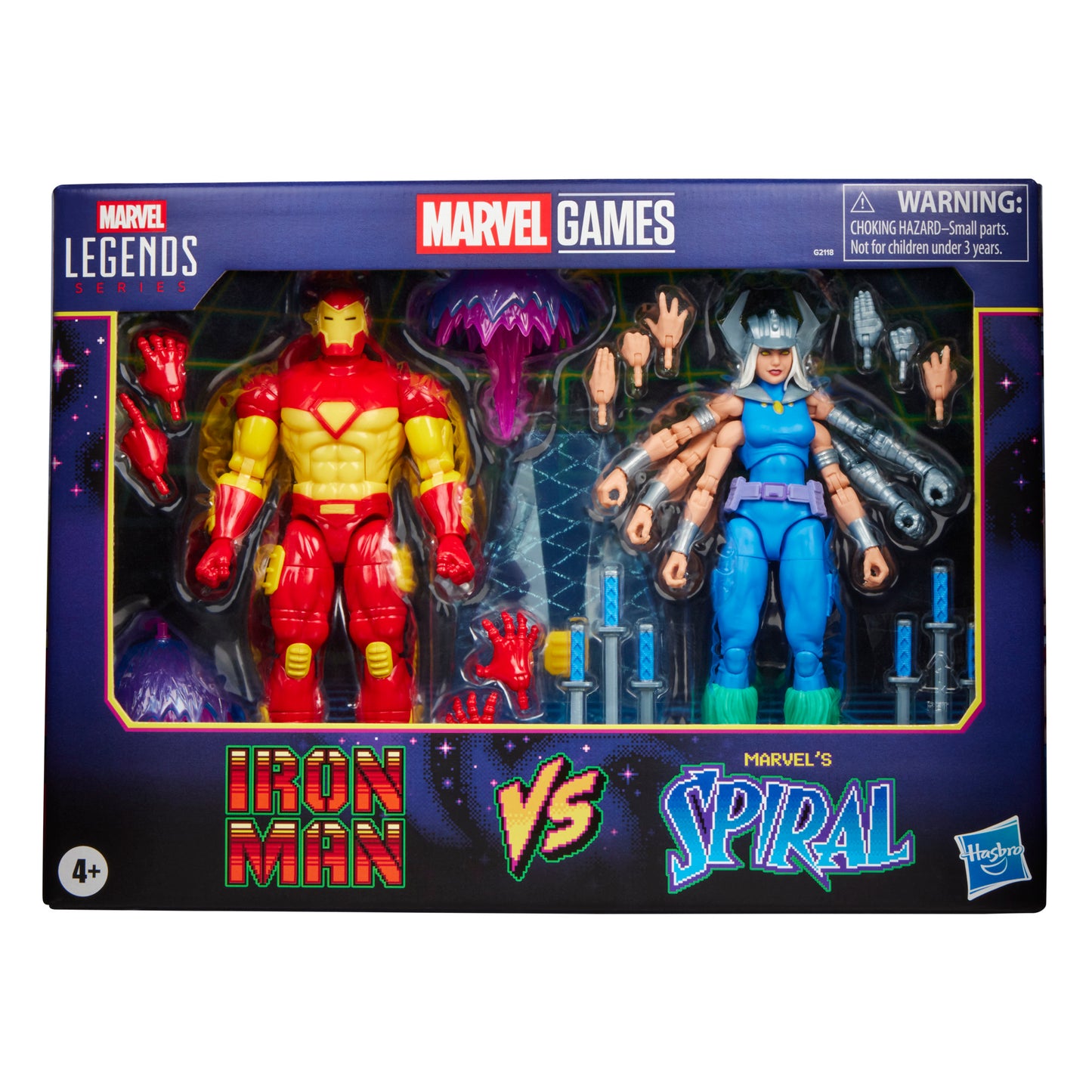 *PRE-ORDER Marvel Legends Avengers 6 Inch Scale Action Figure 2 Pack - Iron Man Vs Spiral