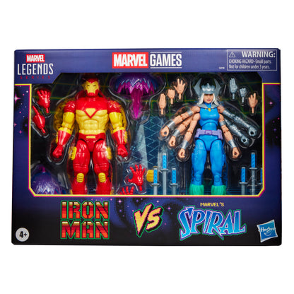 *PRE-ORDER Marvel Legends Avengers 6 Inch Scale Action Figure 2 Pack - Iron Man Vs Spiral