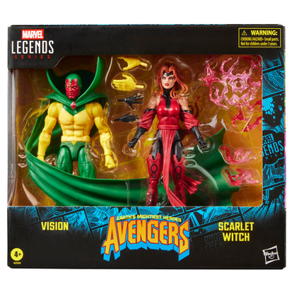 *PRE-ORDER Marvel Legends Avengers 6 Inch Scale Action Figure 2 Pack - Vision & Scarlet Witch
