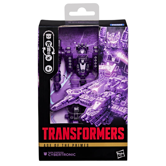 *PRE-ORDER Transformers Age Of The Primes Deluxe Class Action Figure - Dark Energon Cybertronic