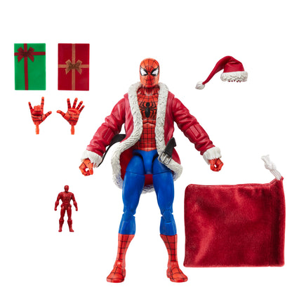 PRE-ORDER Marvel Legends Spider-Man Exclusive 6 Inch Action Figure - Spider-Man (Holiday Special)