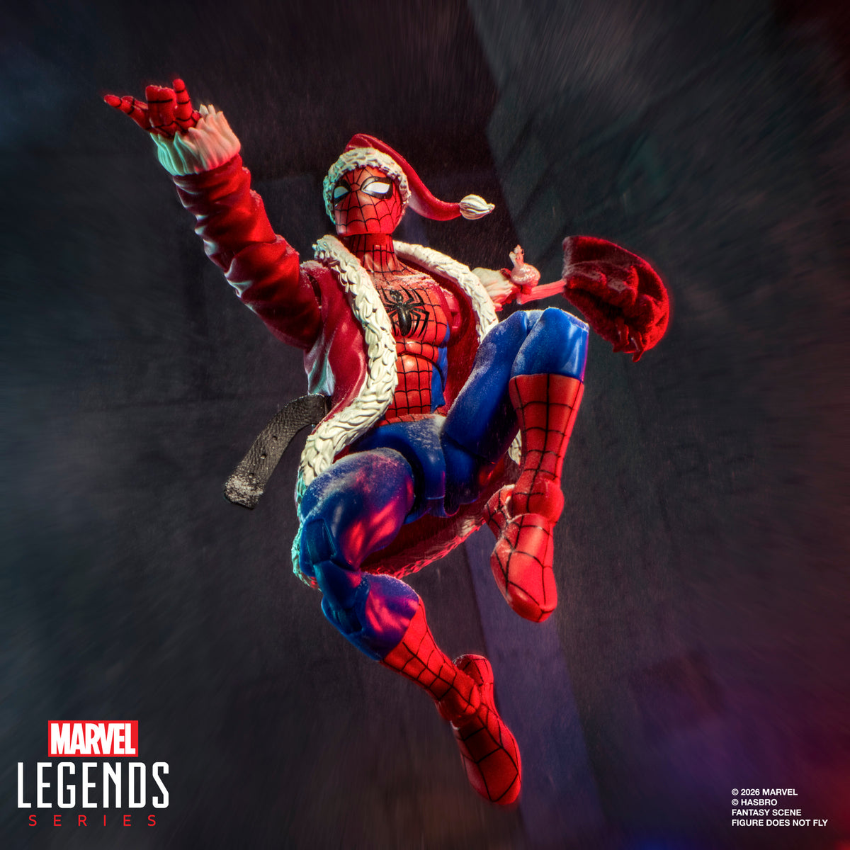 PRE-ORDER Marvel Legends Spider-Man Exclusive 6 Inch Action Figure - Spider-Man (Holiday Special)