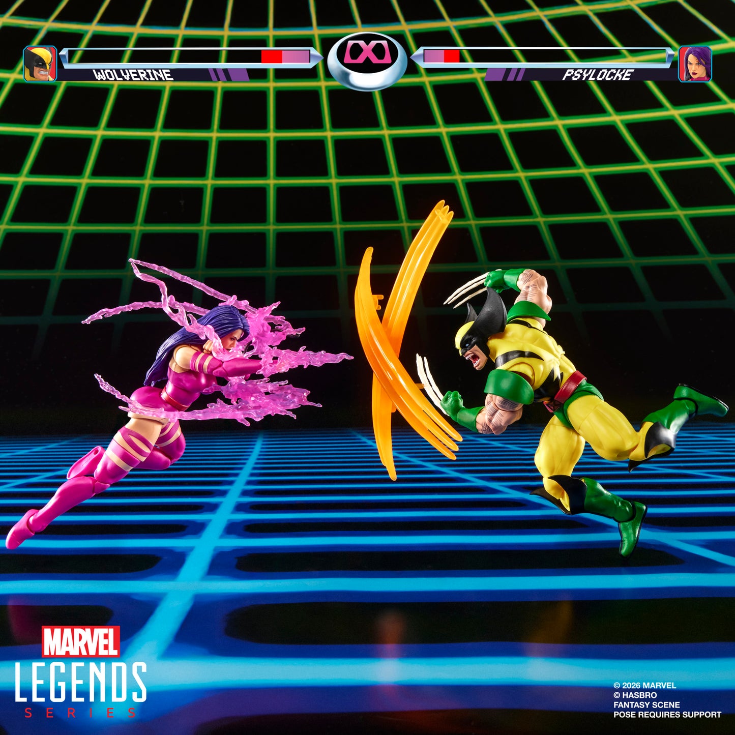PRE-ORDER Marvel Legends Gamerverse 6 Inch Scale Action Figure 2 Pack - Wolverine & Psylocke