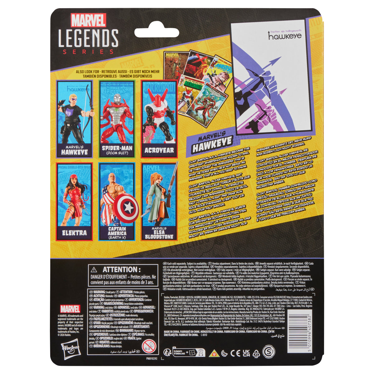 PRE-ORDER Marvel Legends Comic Retro 6 Inch Action Figure Wave 3 - Marvel's Hawkeye