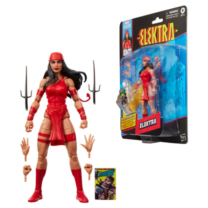 PRE-ORDER Marvel Legends Comic Retro 6 Inch Action Figure Wave 3 - Elektra