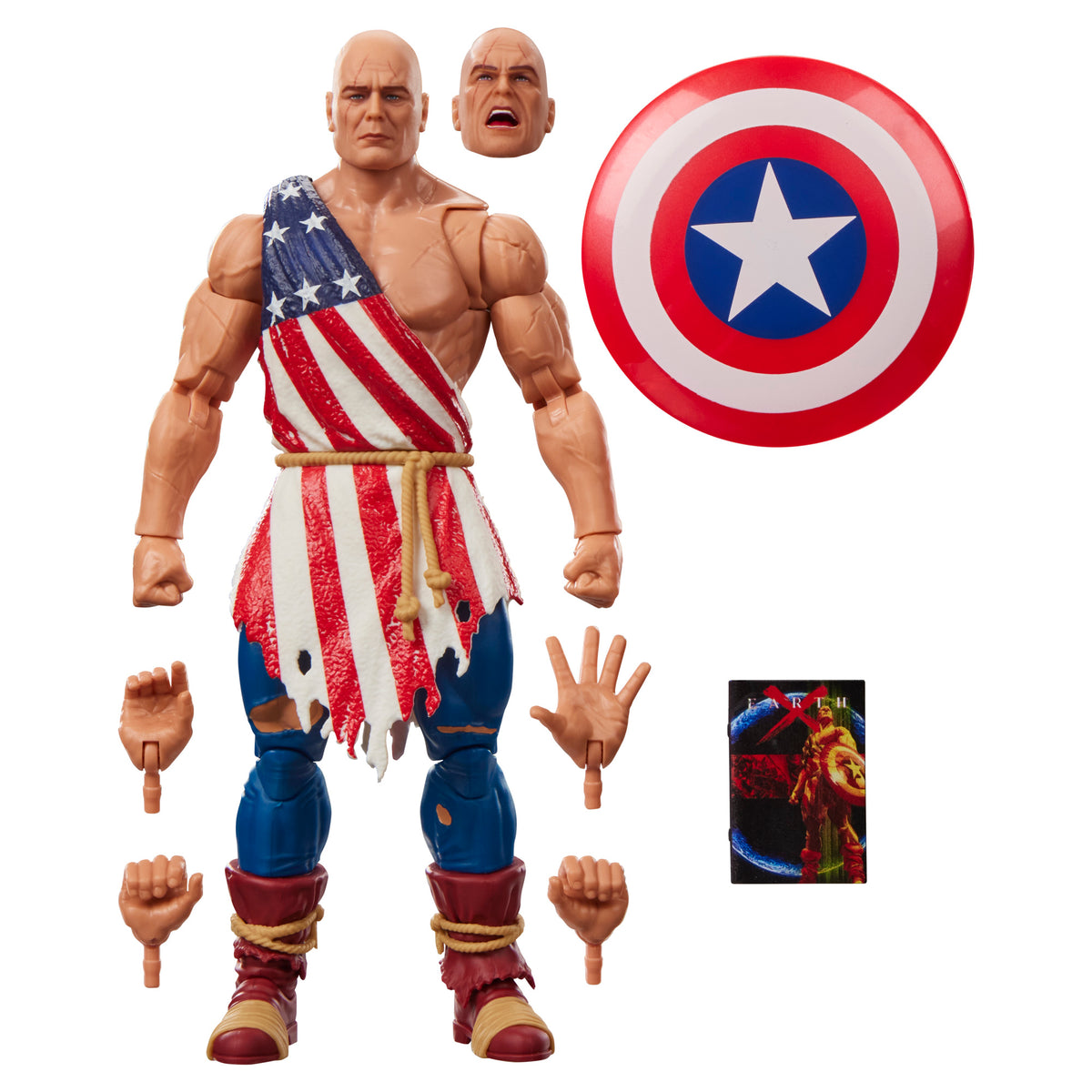 PRE-ORDER Marvel Legends Comic Retro 6 Inch Action Figure Wave 3 - Captain America (Earth X)
