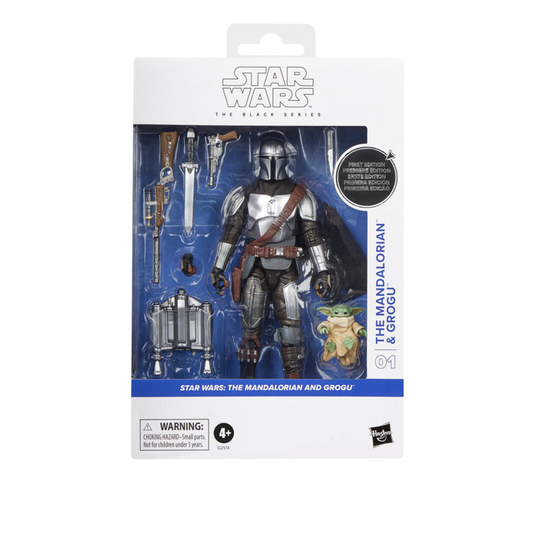 *PRE-ORDER Star Wars Black Series 6 Inch Deluxe Action Figure - The Mandalorian & Grogu (First Edition)