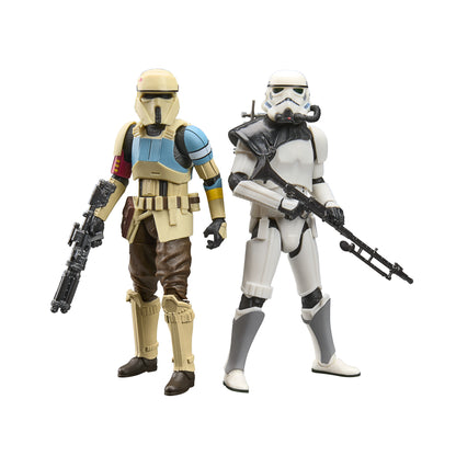 Star Wars Black Series 6 Inch Exclusive Action Figure 2-Pack - Scarif Stormtrooper & Magmatrooper