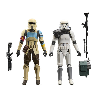 Star Wars Black Series 6 Inch Exclusive Action Figure 2-Pack - Scarif Stormtrooper & Magmatrooper