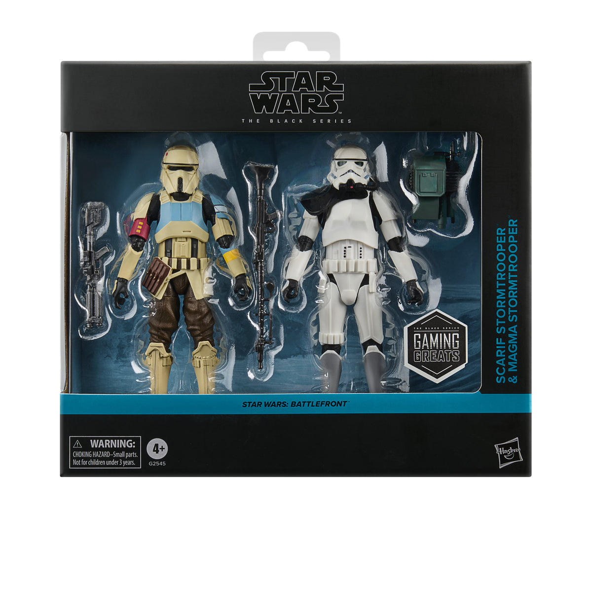 Star Wars Black Series 6 Inch Exclusive Action Figure 2-Pack - Scarif Stormtrooper & Magmatrooper