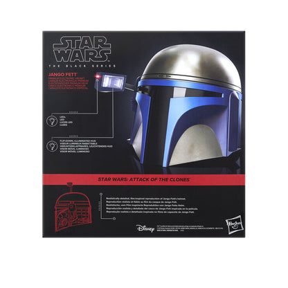 *PRE-ORDER Star Wars Black Series Exclusive Premium Electronic Helmet - Jango Fett