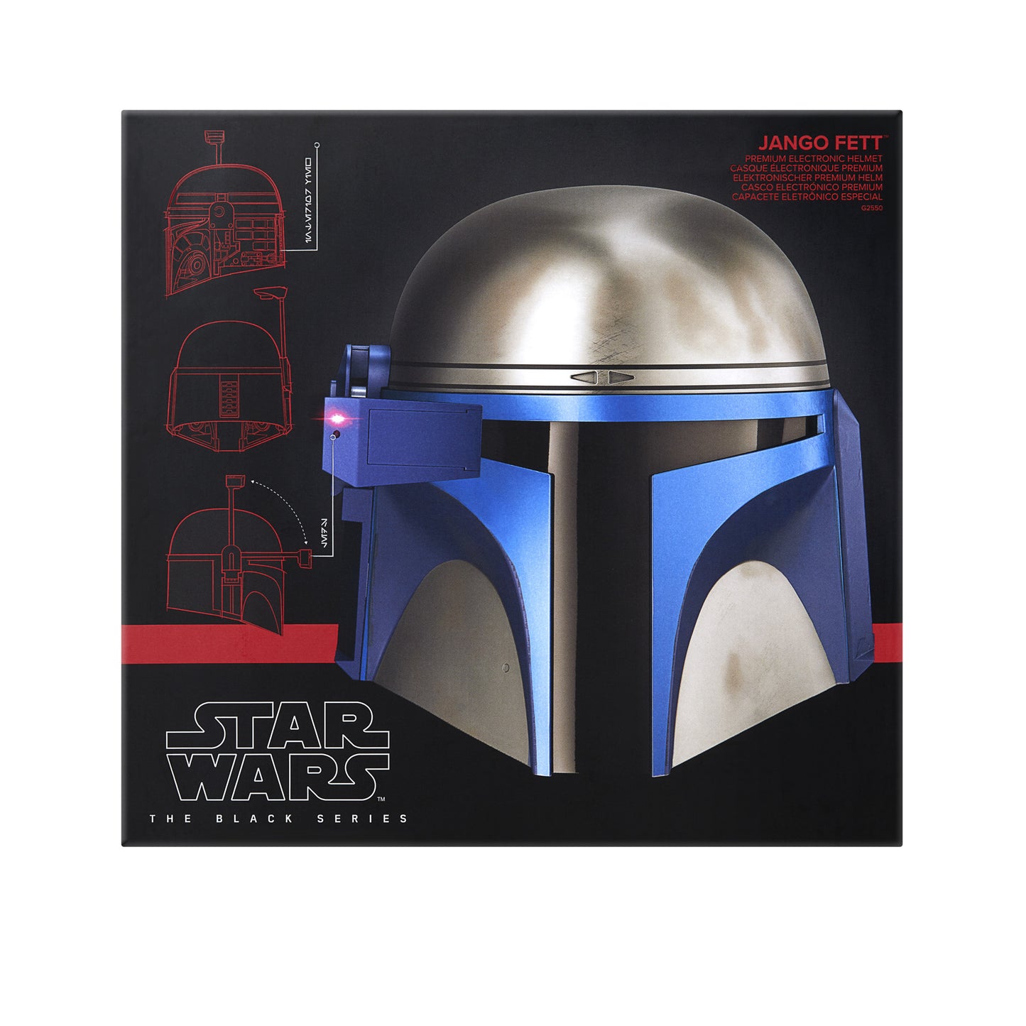 *PRE-ORDER Star Wars Black Series Exclusive Premium Electronic Helmet - Jango Fett