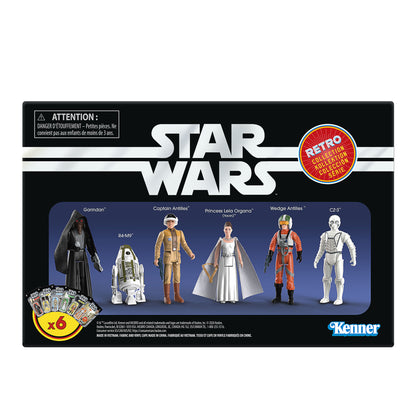 *PRE-ORDER Star Wars Retro Collection Action Figure (A New Hope Set 4) - Boxed Set of 6
