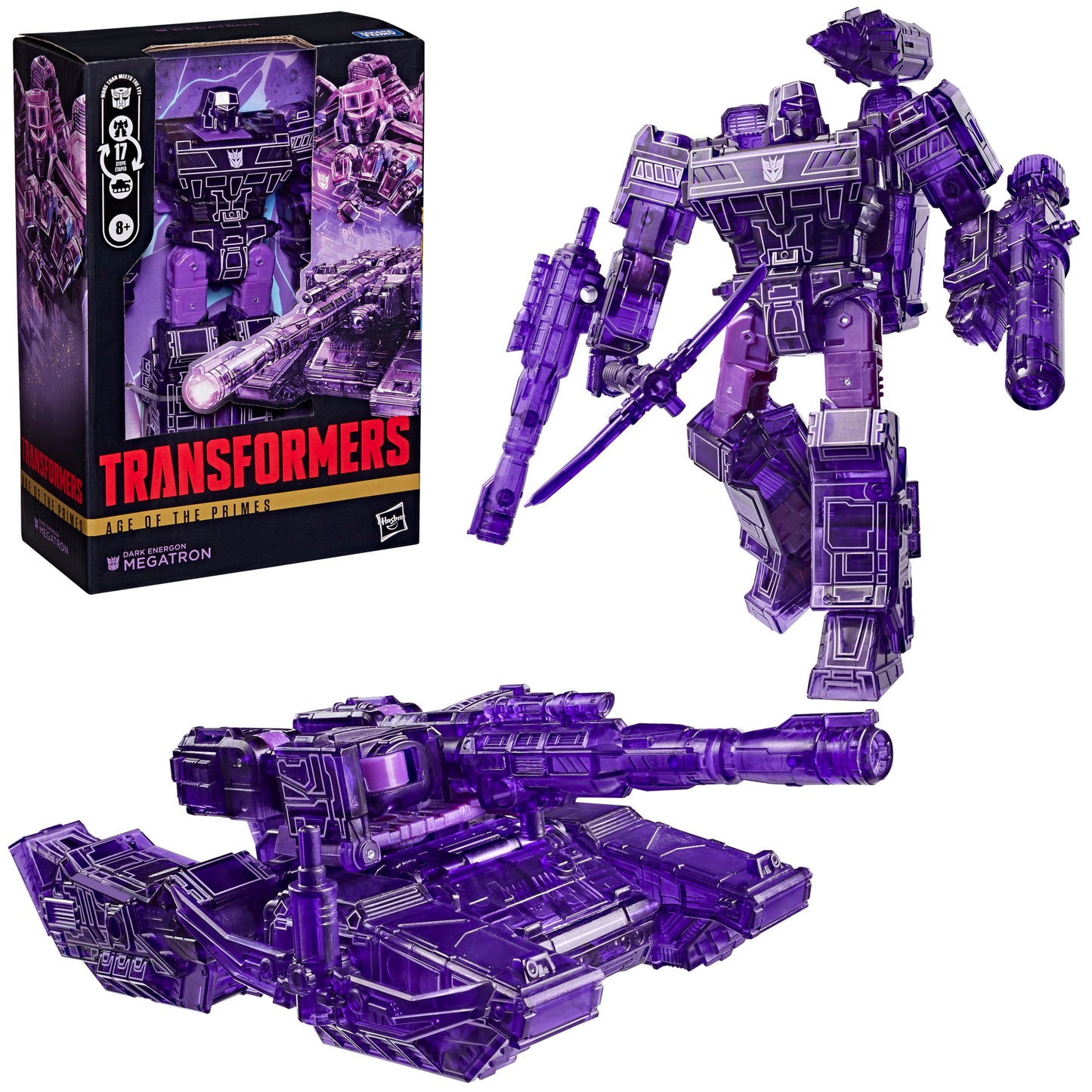 *PRE-ORDER Transformers Age Of The Primes Voyager Class Action Figure - Dark Energon Megatron