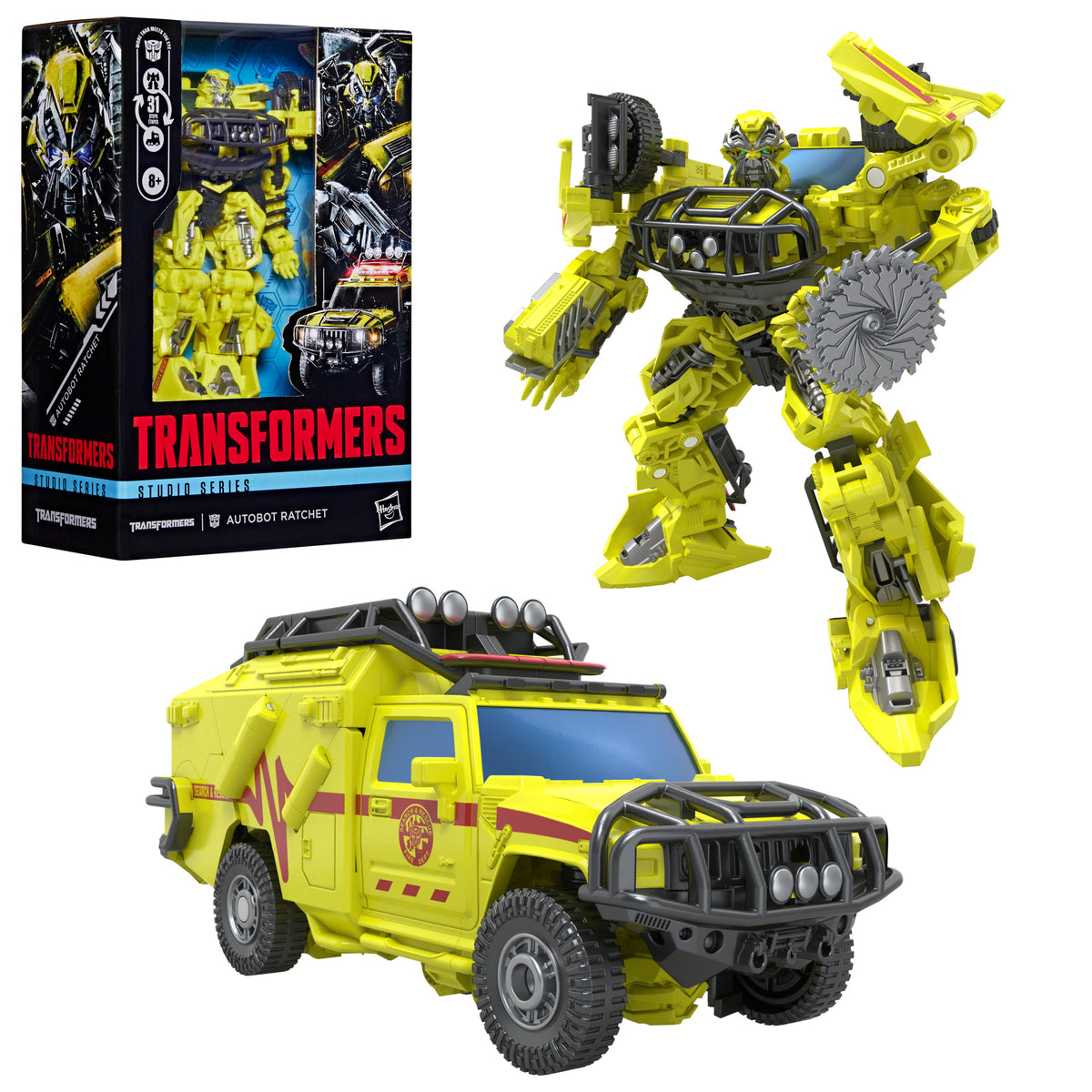 PRE-ORDER Transformers Studio Series Voyager Class Action Figure - Ratchet (Transformers)