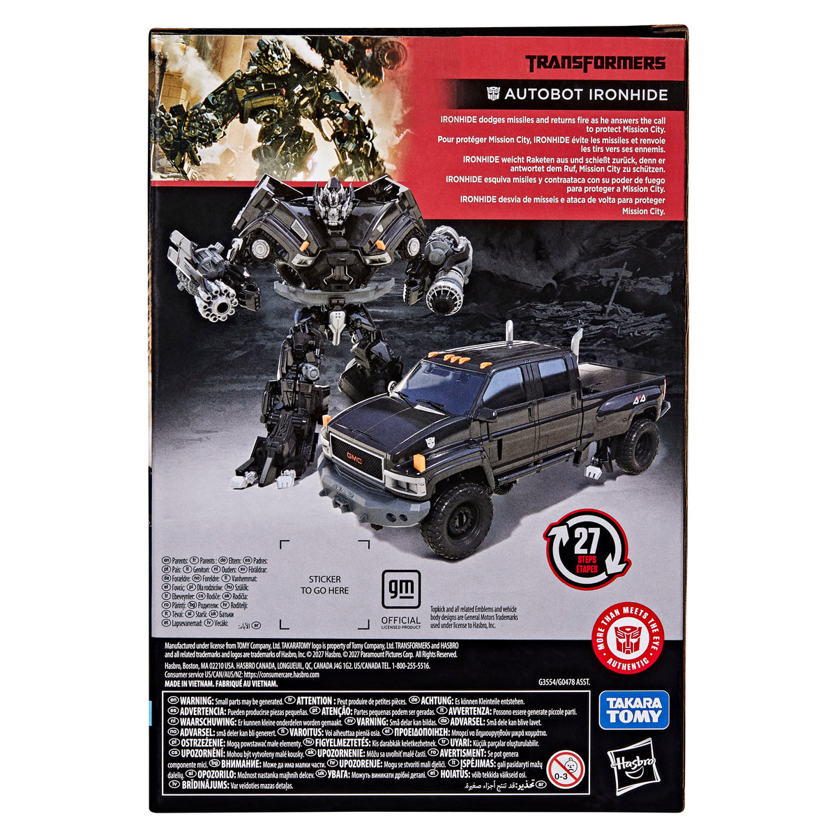 PRE-ORDER Transformers Studio Series Voyager Class Action Figure - Ironhide (Transformers)