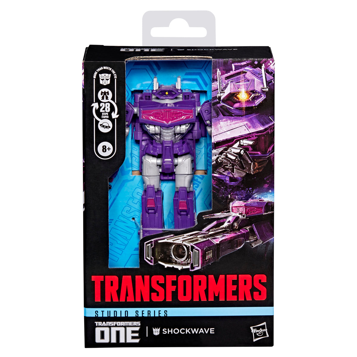 PRE-ORDER Transformers Studio Series Deluxe Class Action Figure - Shockwave (Transformers One)
