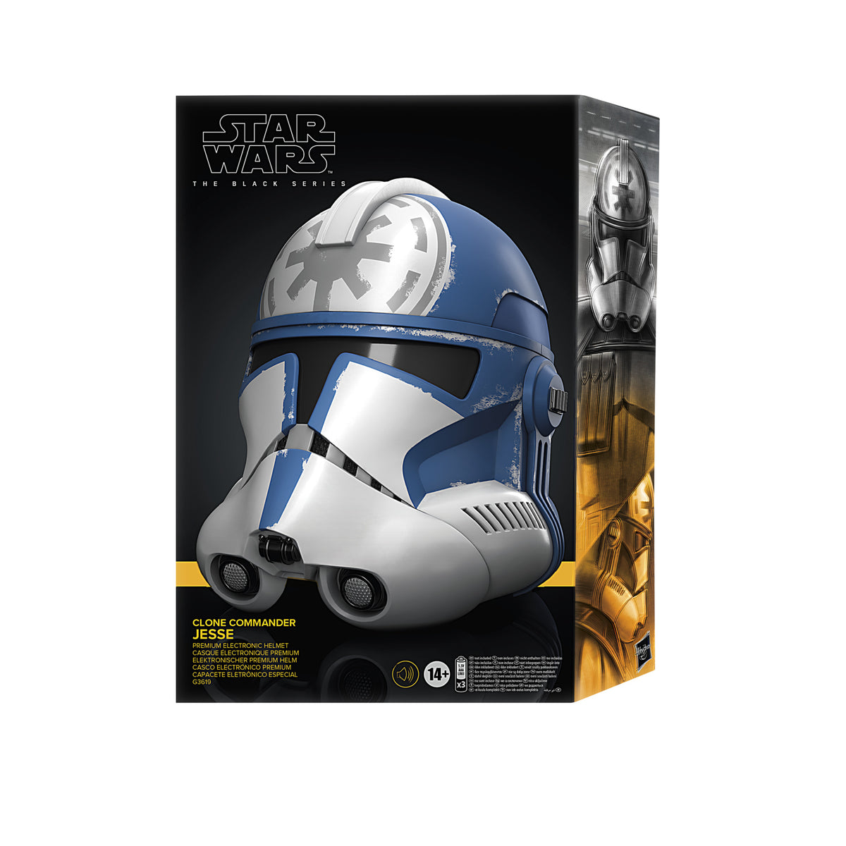 PRE-ORDER Star Wars Black Series Exclusive Premium Electronic Helmet - Clone Commander Jesse