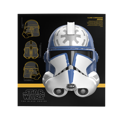 PRE-ORDER Star Wars Black Series Exclusive Premium Electronic Helmet - Clone Commander Jesse
