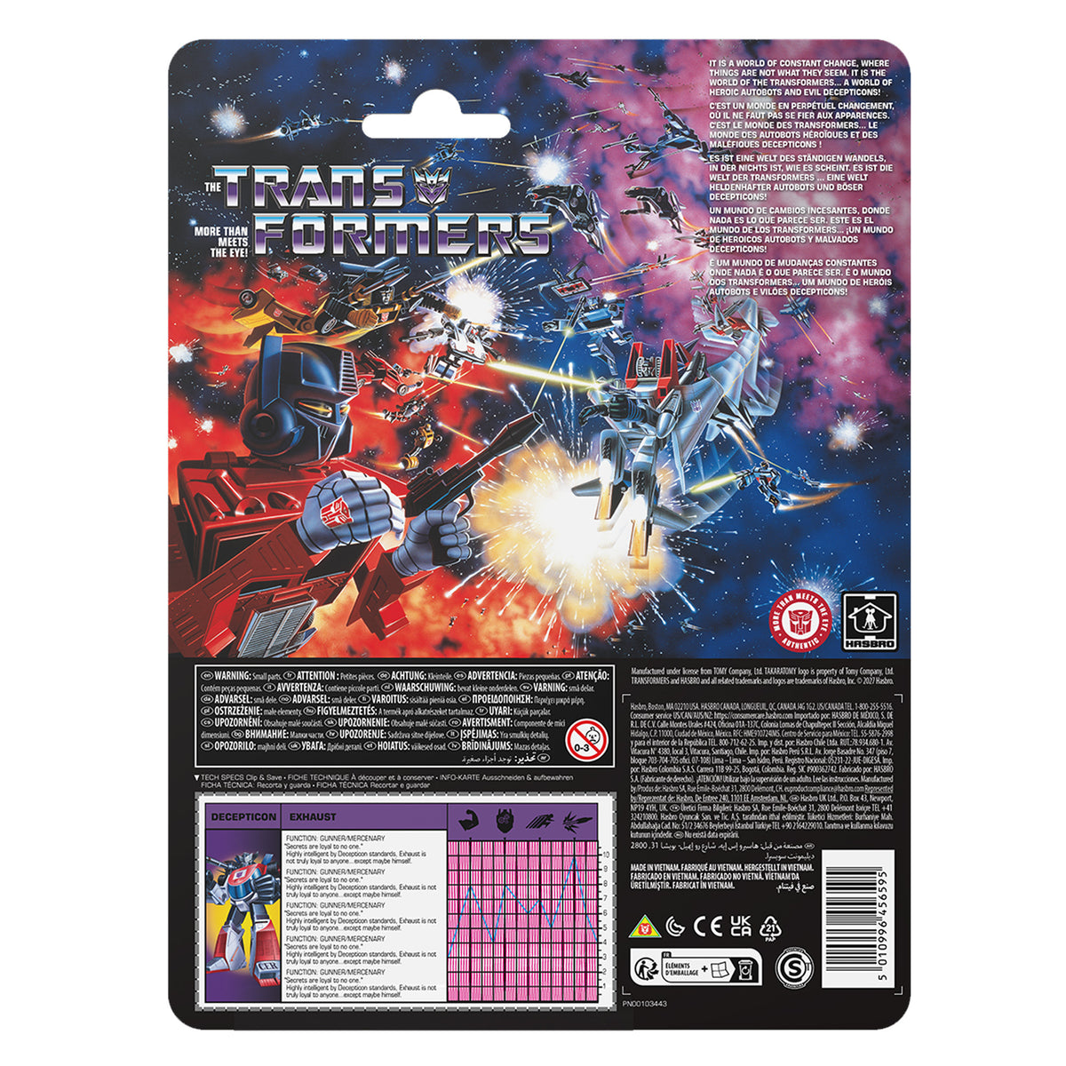 *PRE-ORDER Transformers Retro Inspired Deluxe Class Exclusive Action Figure - Exhaust