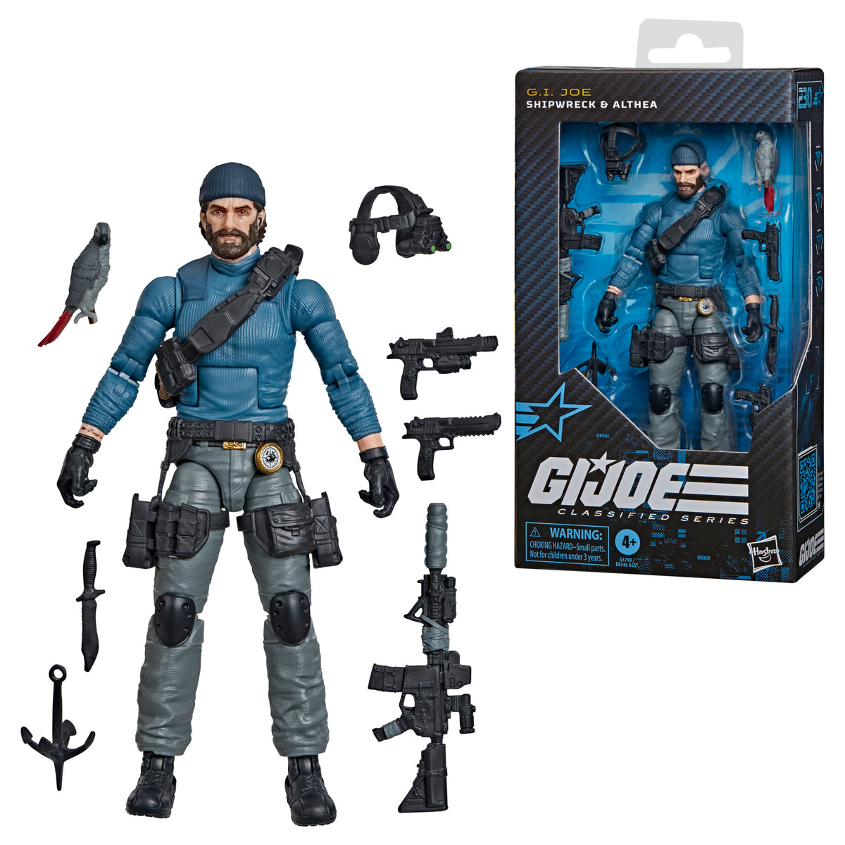 PRE-ORDER G.I. Joe Classified Series 6 Inch Scale Action Figure - Shipwreck & Althea