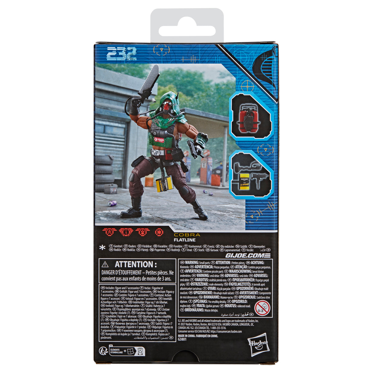 PRE-ORDER G.I. Joe Classified Series 6 Inch Scale Action Figure - Flatline