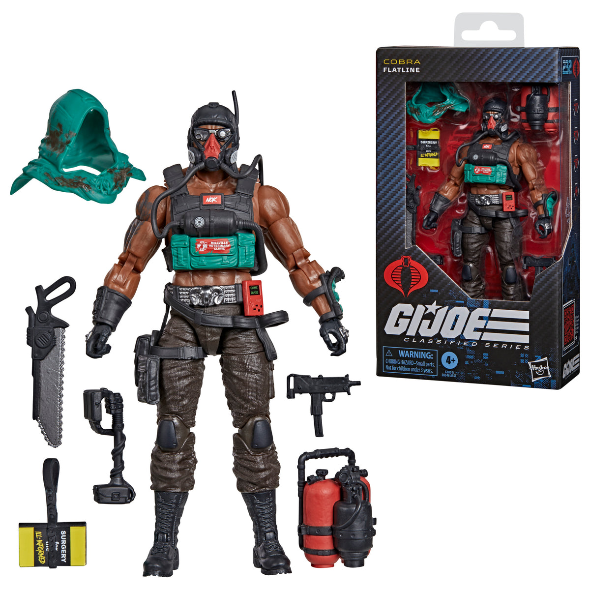 PRE-ORDER G.I. Joe Classified Series 6 Inch Scale Action Figure - Flatline