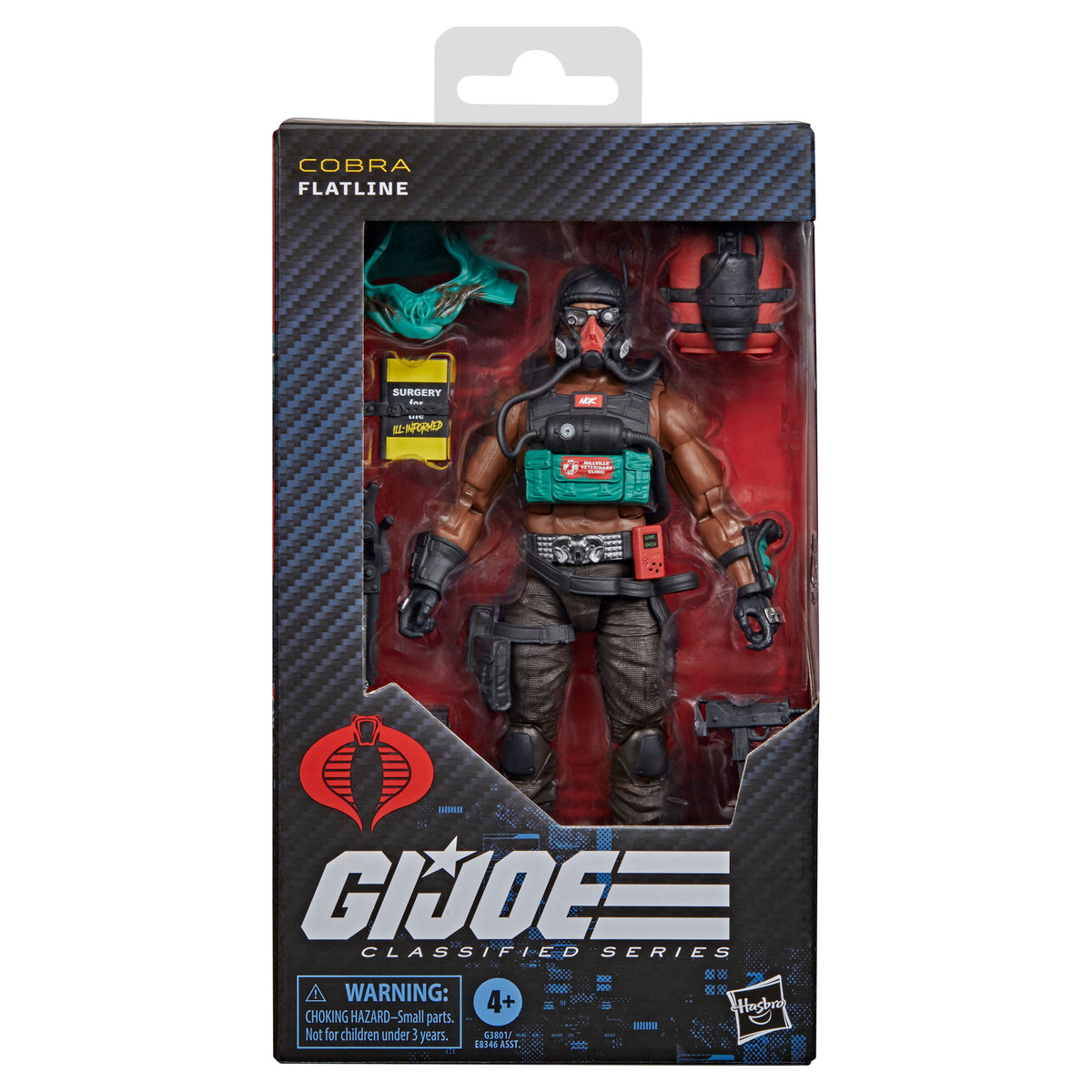 PRE-ORDER G.I. Joe Classified Series 6 Inch Scale Action Figure - Flatline