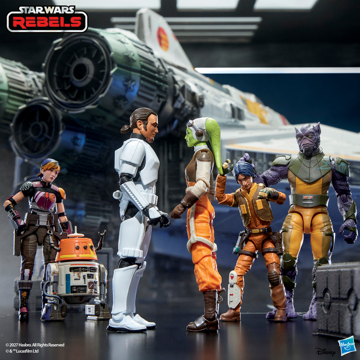 PRE-ORDER Star Wars The Vintage Collection 3.75 Inch Action Figure Set - Lothal Rebel Set