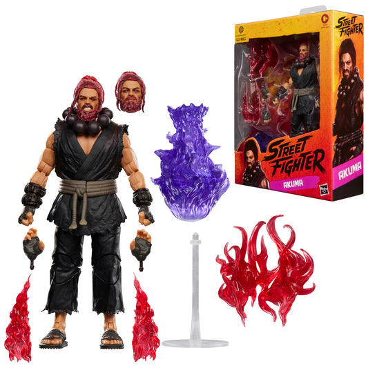 *PRE-ORDER Street Fighter (2026) 6 Inch Deluxe Action Figure Wave 1 - Akuma