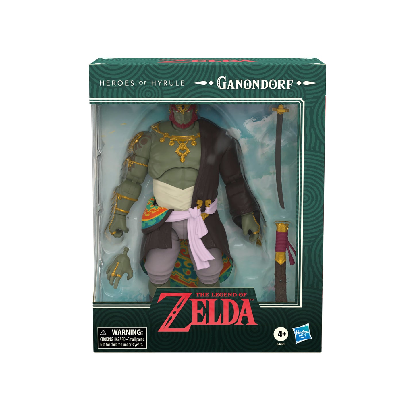 *PRE-ORDER The Legend Of Zelda 6 Inch Deluxe Action Figure Heroes of Hyrule Wave 1 - Ganondorf
