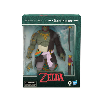 *PRE-ORDER The Legend Of Zelda 6 Inch Deluxe Action Figure Heroes of Hyrule Wave 1 - Ganondorf