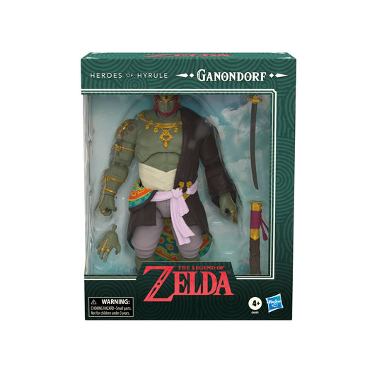 *PRE-ORDER The Legend Of Zelda 6 Inch Deluxe Action Figure Heroes of Hyrule Wave 1 - Ganondorf
