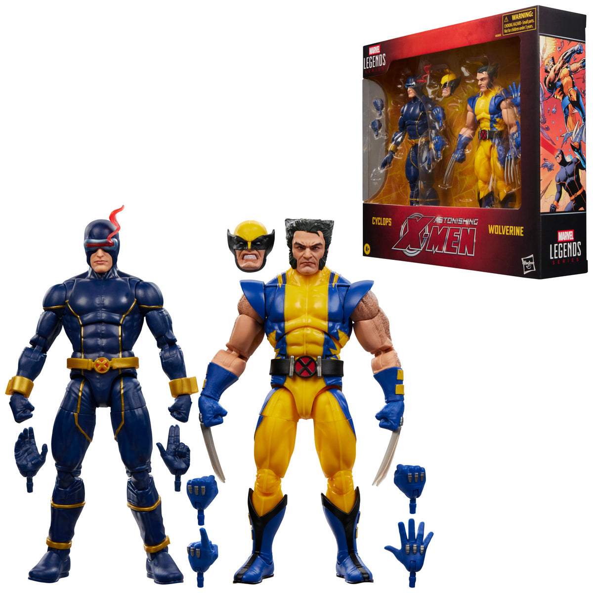 PRE-ORDER Marvel Legends X-Men 6 Inch Scale Action Figure 2 Pack - Cyclops & Wolverine