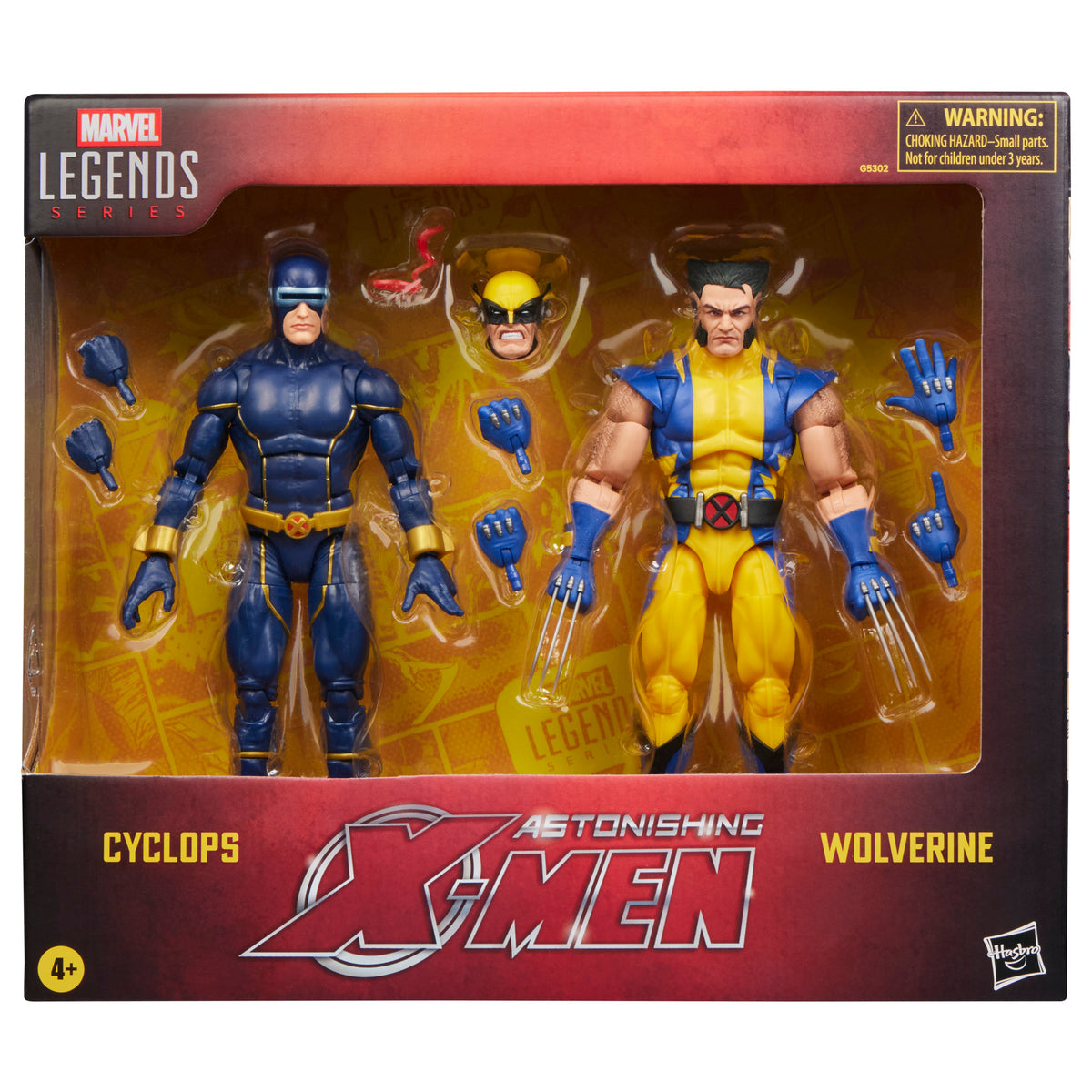 PRE-ORDER Marvel Legends X-Men 6 Inch Scale Action Figure 2 Pack - Cyclops & Wolverine