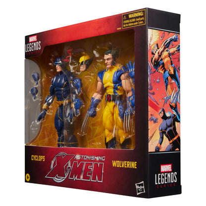 PRE-ORDER Marvel Legends X-Men 6 Inch Scale Action Figure 2 Pack - Cyclops & Wolverine