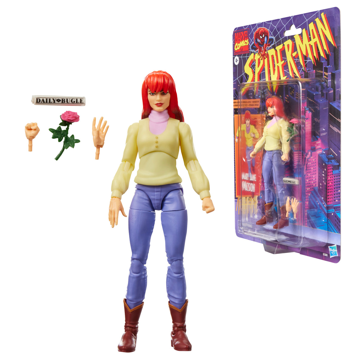 PRE-ORDER Marvel Legends Spider-Man 6-inch Retro Exclusive Action Figure - Mary-Jane Watson