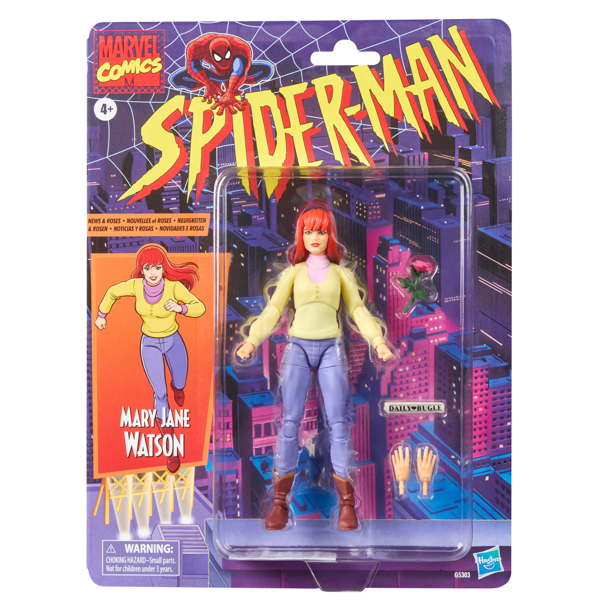 PRE-ORDER Marvel Legends Spider-Man 6-inch Retro Exclusive Action Figure - Mary-Jane Watson
