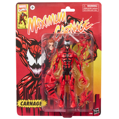 PRE-ORDER Marvel Legends Maximum Carnage 6-inch Retro Exclusive Action Figure - Carnage
