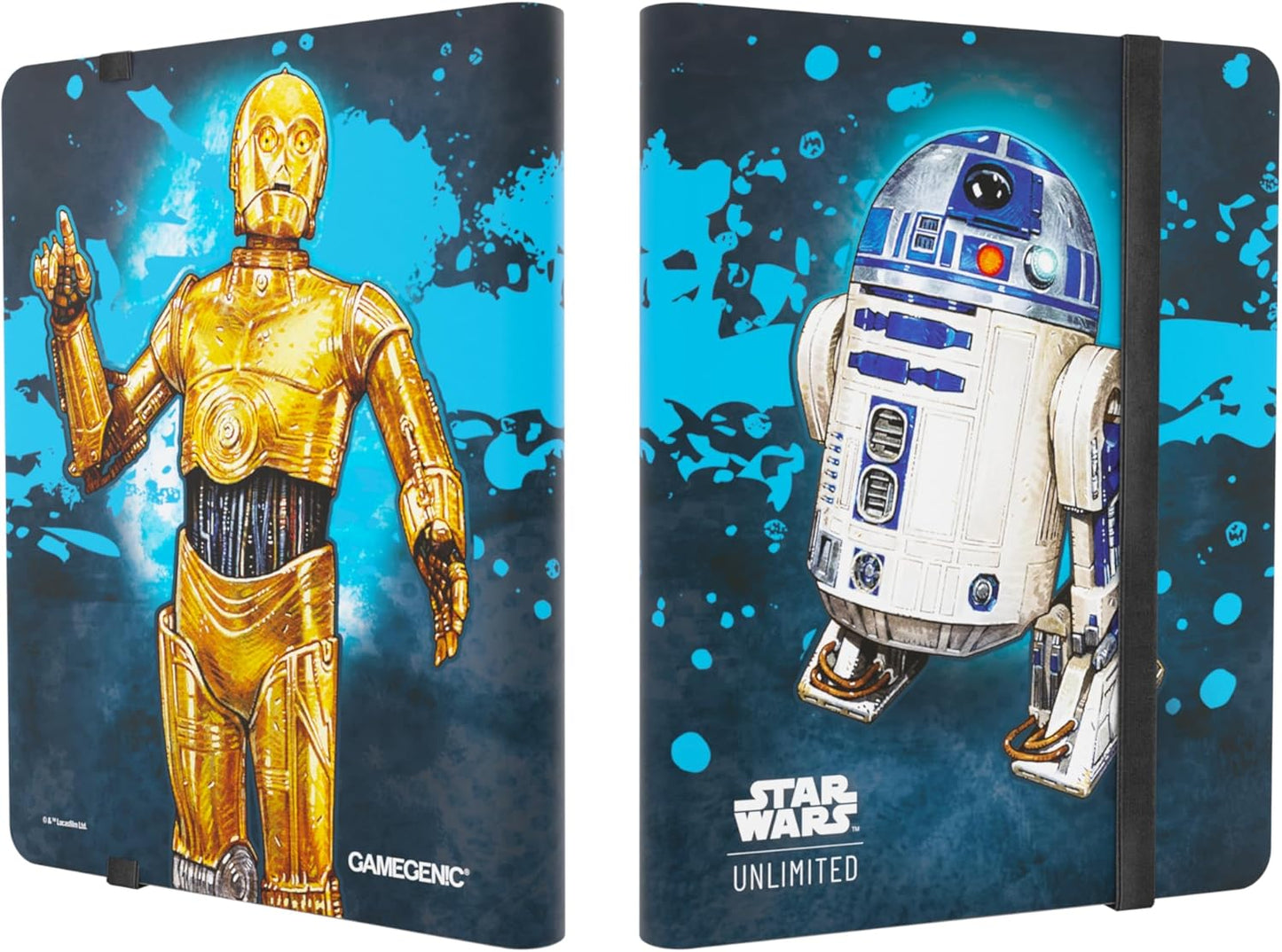 Gamegenic Star Wars Unlimited 18-Pocket Album - C-3PO & R2-D2