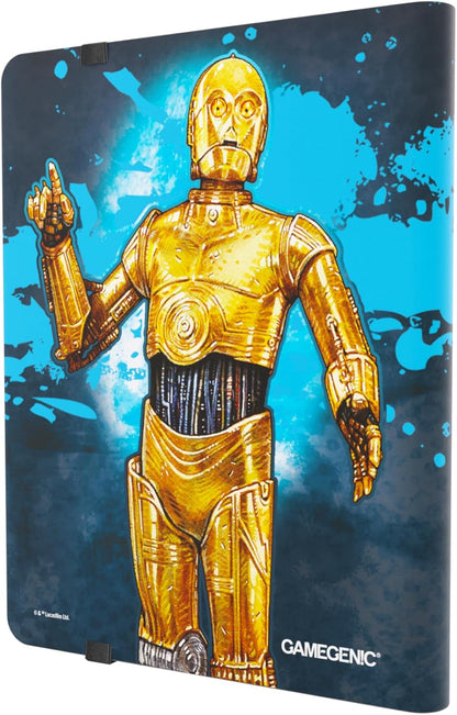 Gamegenic Star Wars Unlimited 18-Pocket Album - C-3PO & R2-D2