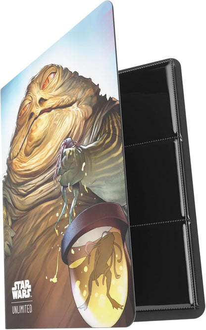Gamegenic Star Wars Unlimited 18-Pocket Album - Leia Organa & Jabba The Hutt