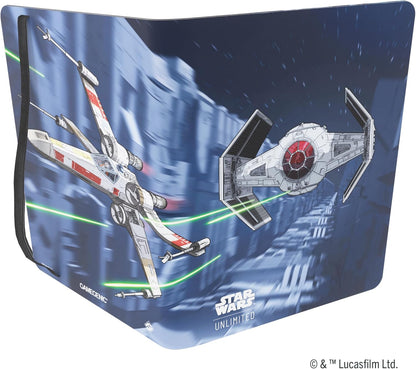 Gamegenic Star Wars Unlimited 18-Pocket Album - X-Wing/Tie Fighter
