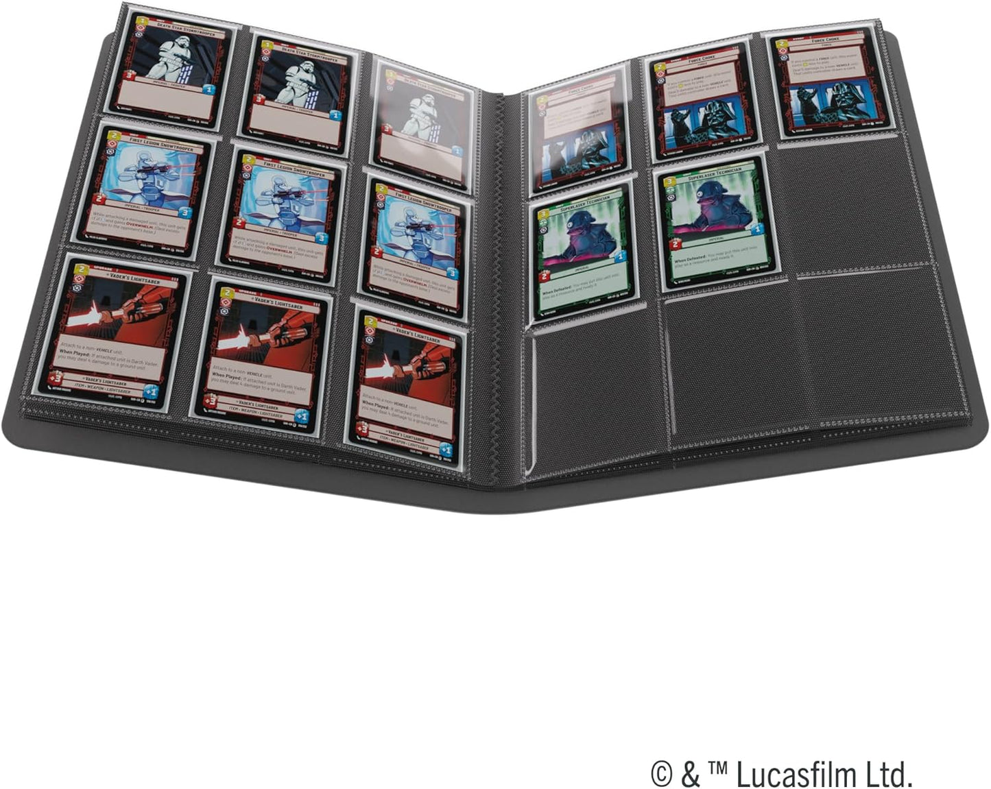 Gamegenic Star Wars Unlimited 18-Pocket Album - X-Wing/Tie Fighter