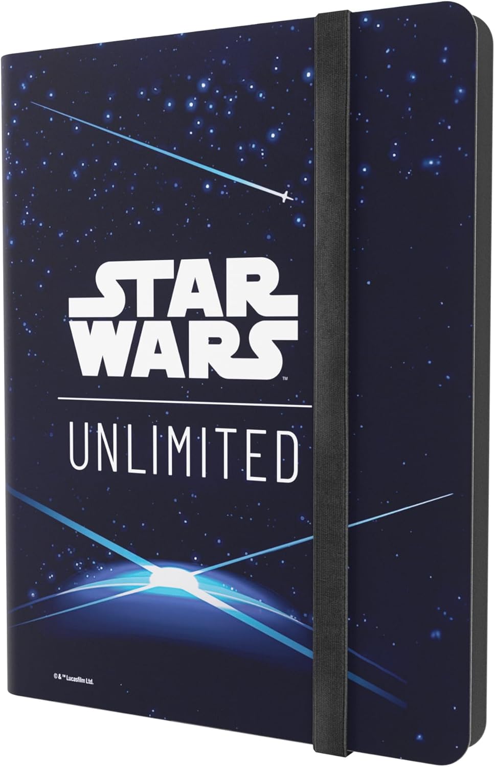 Gamegenic Star Wars Unlimited 18-Pocket Album - Card Back Blue