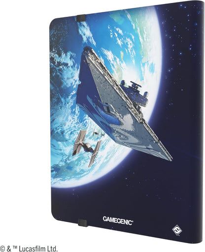 Gamegenic Star Wars Unlimited 18-Pocket Album - Card Back Blue