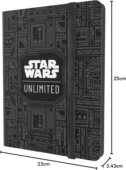 Gamegenic Star Wars Unlimited 18-Pocket Album - Unlimited Pattern
